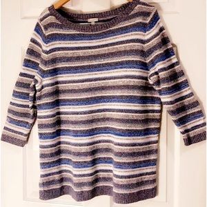 Talbots Knit Striped Sweater